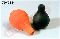 70-519 PIPETTTE BULBS, rubber